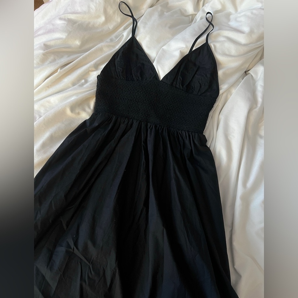 Cotton Poplin Maxi Dress